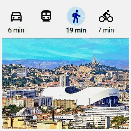 Charmant Appart 4Per Marseille Exterior photo